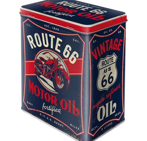 Tin Box Large Route 66